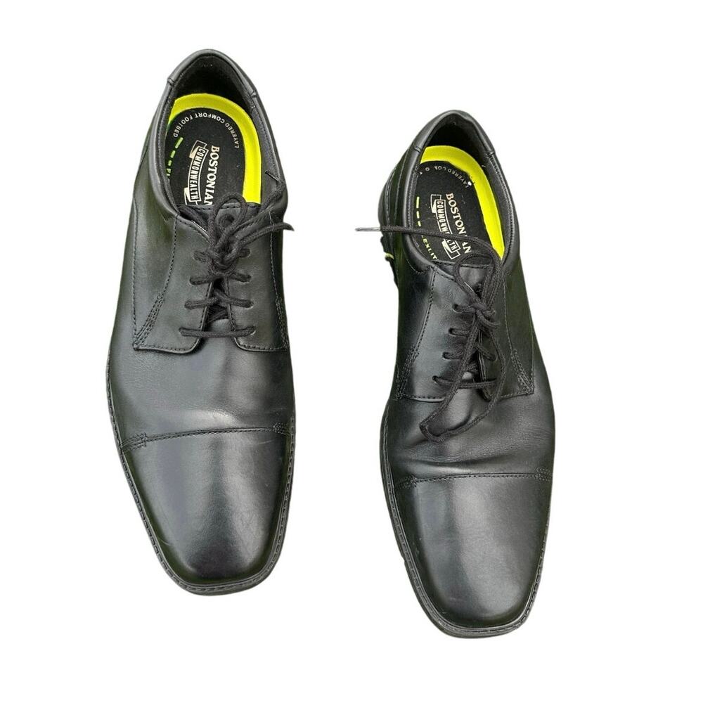 Bostonian Men's Wenham Cap Toe Oxford Shoes Size 11‎ Black